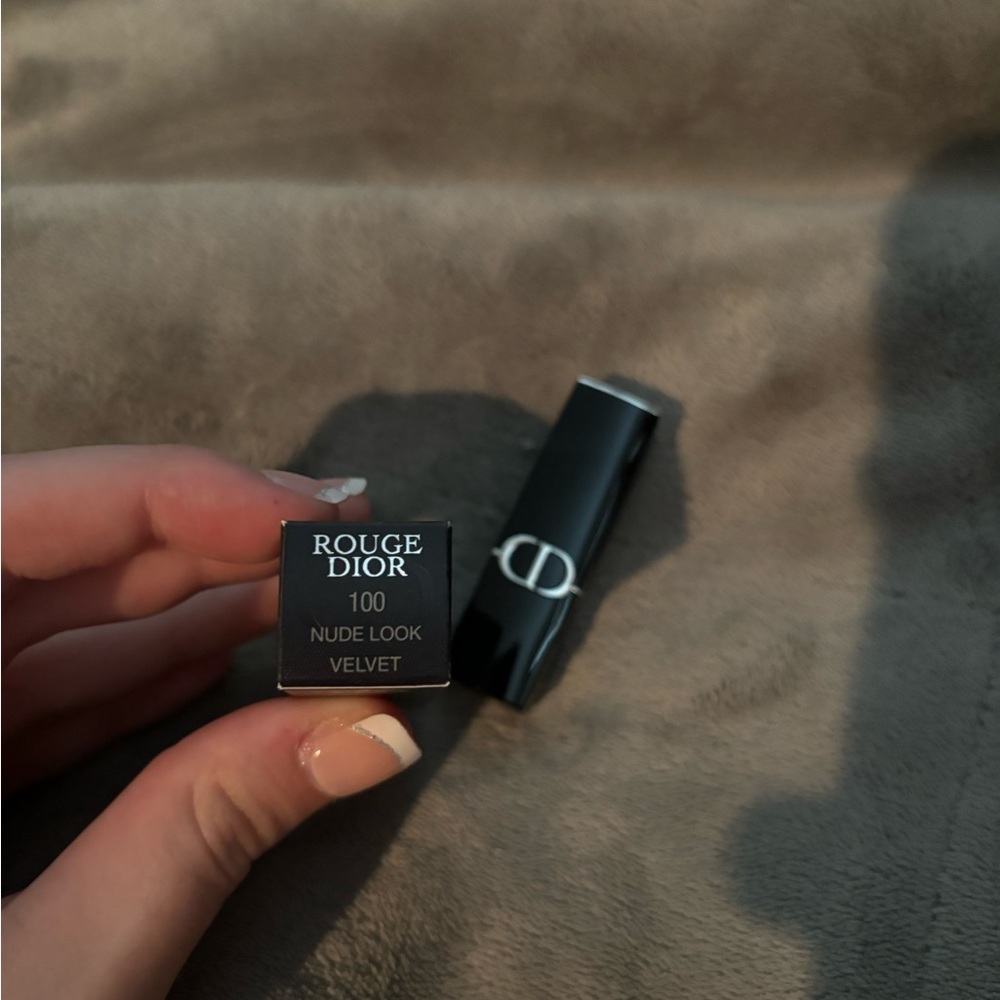 Dior Rouge Lipstick in Silver and Brown - Picture 2 of 3